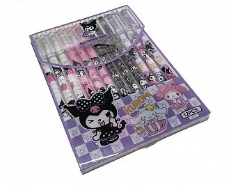 Lapicera Borrable Kuromi tinta negra (precio x unidad)